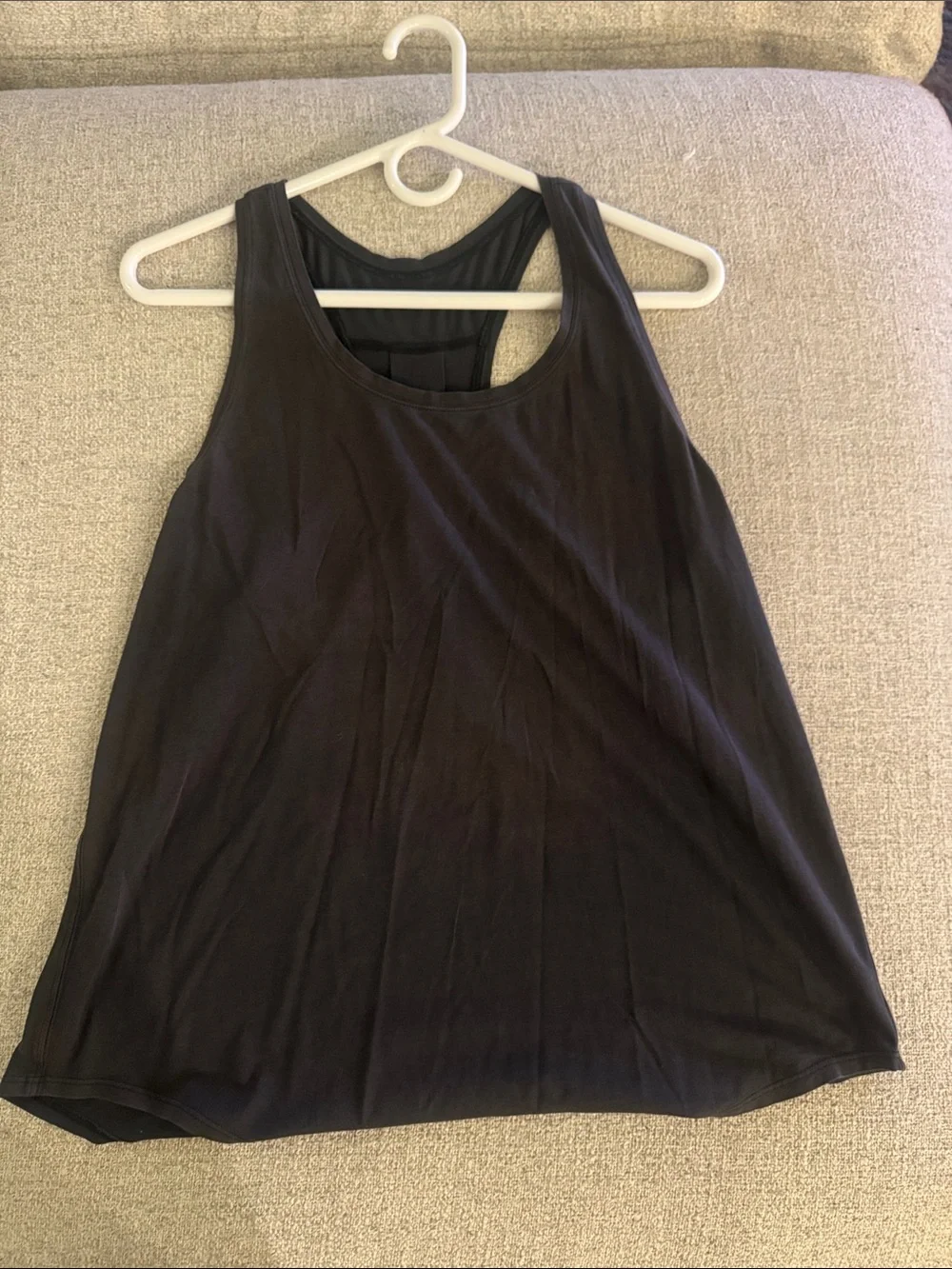lululemon athletica Black Racerback Tank Top